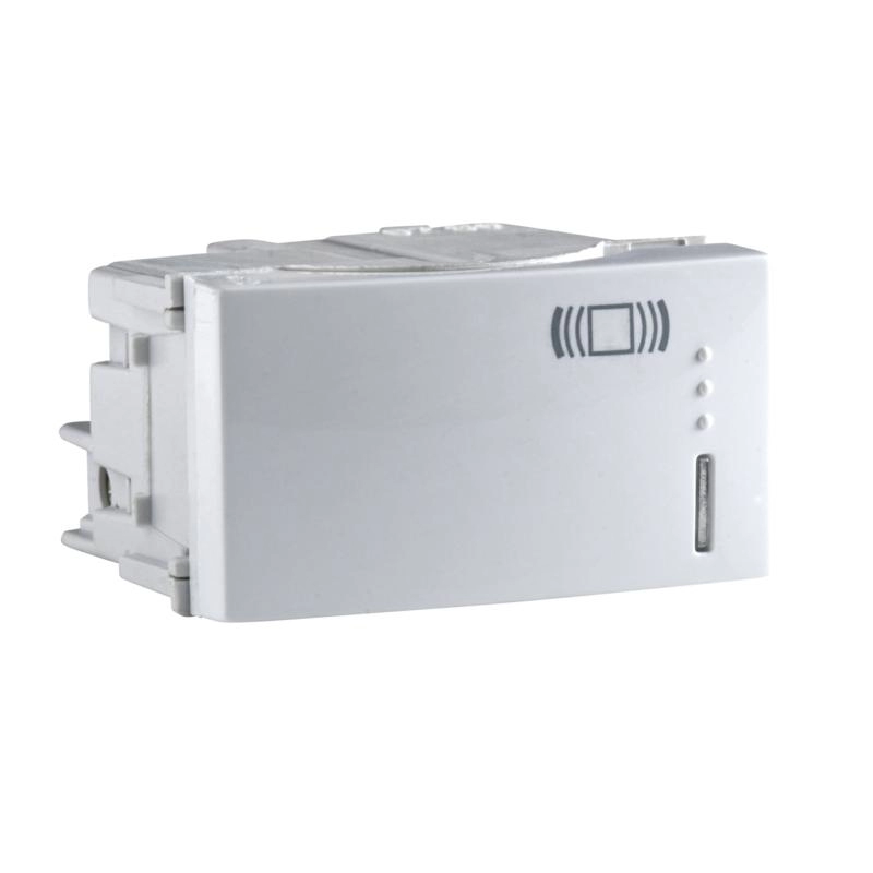 Modulo BASE pulsador 10A blanco
